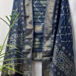 Maheshwari Handloom Ajrakh Print suit