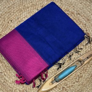Maheshwari Resham Border Saree